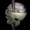 Forscher des UCLA Laboratory of Neuron Imaging haben 2012 die Faserverbindungen rekonstruiert, die 1848 bei dem Eisenbahnarbeiter Phineas Gage zerstört wurden, als eine Eisenstange seinen Schädel zerschlug. Gage überlebte, seine Persönlichkeit aber veränderte sich. Den Untersuchungen zufolge könnte dies daran gelegen haben, dass knapp 11 Prozent der weißen Masse im Gehirn von Gage zerstört wurden. © John Darrell Van Horn and The UCLA Laboratory of Neuro Imaging, 2012